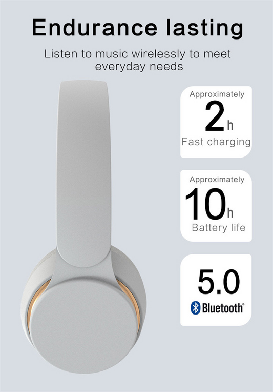Bluetooth 5.0 Over-Ear Headphones