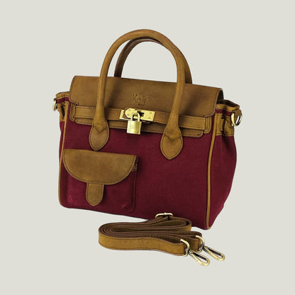 KAILI MOOD – Borsa a Mano Mini – Bordeaux
