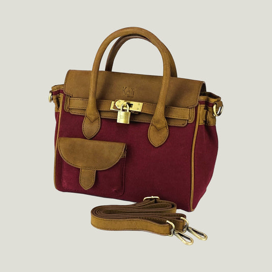 KAILI MOOD – Borsa a Mano Mini – Bordeaux
