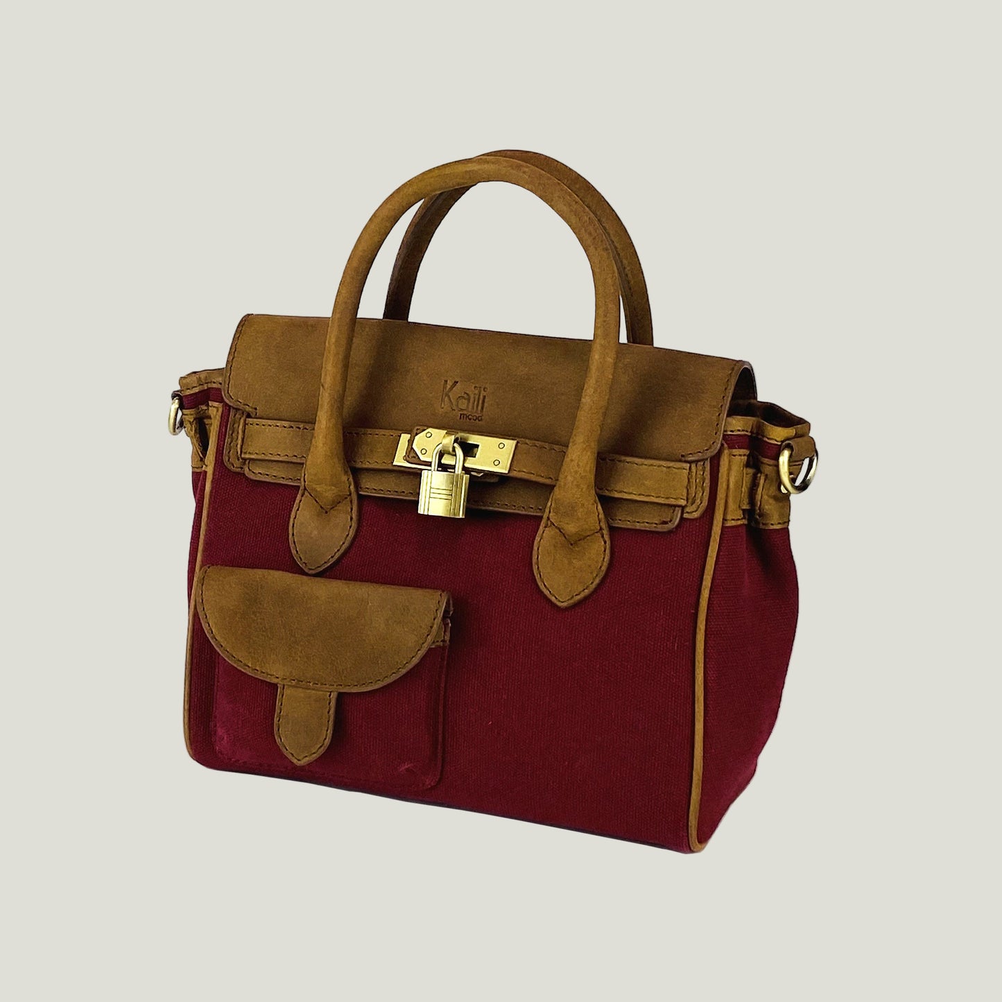 KAILI MOOD – Borsa a Mano Mini – Bordeaux