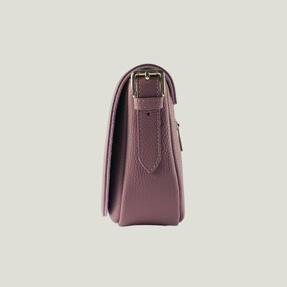 Borsa Donna mit Lederschulterriemen – Rosa Antico