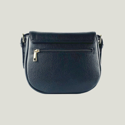 Borsa Donna mit Lederschulterriemen – Nero