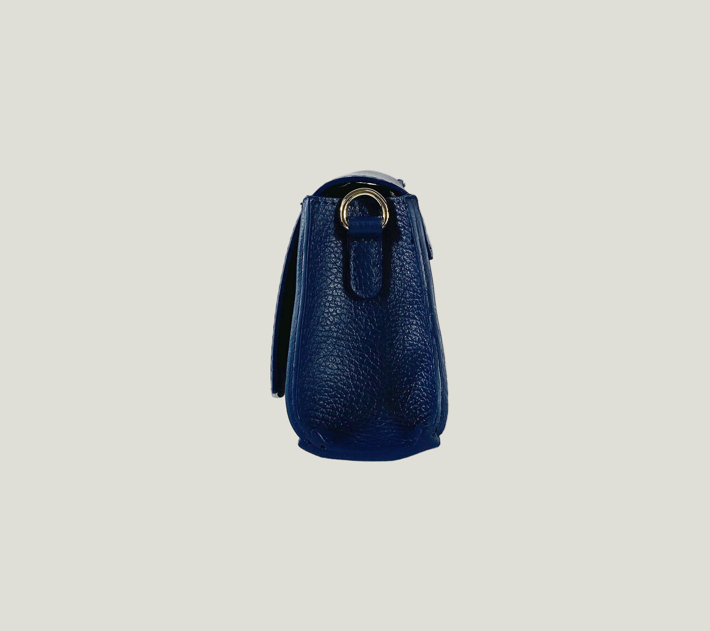 Borsa Donna a Spalla aus Echtleder – Blue