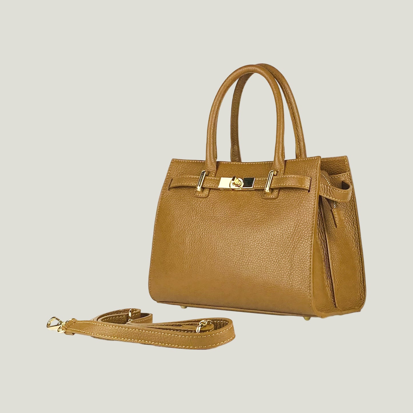 Borsa Donna a Mano – Cognac