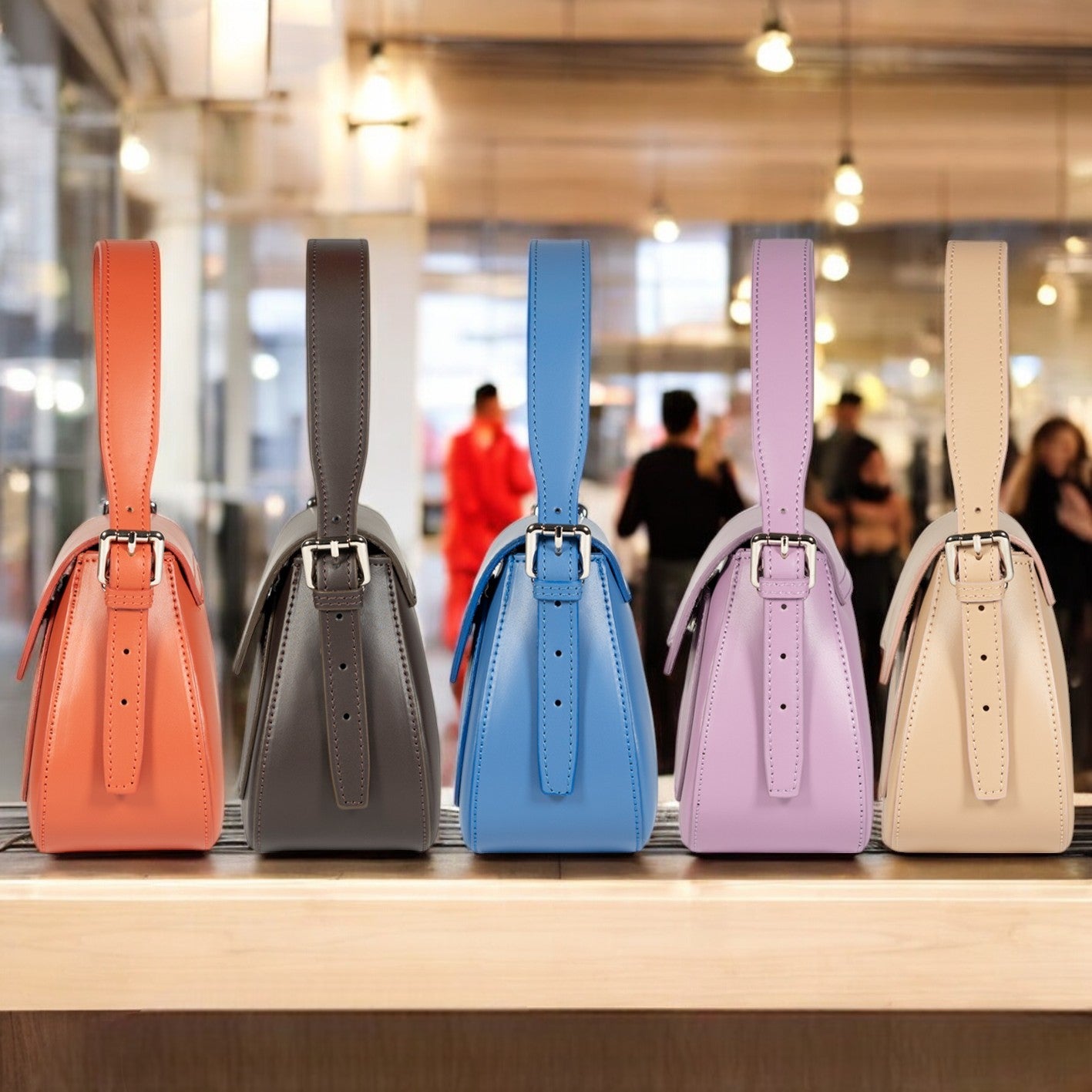 Borsa Donna a Spalla – EMMA – Beige