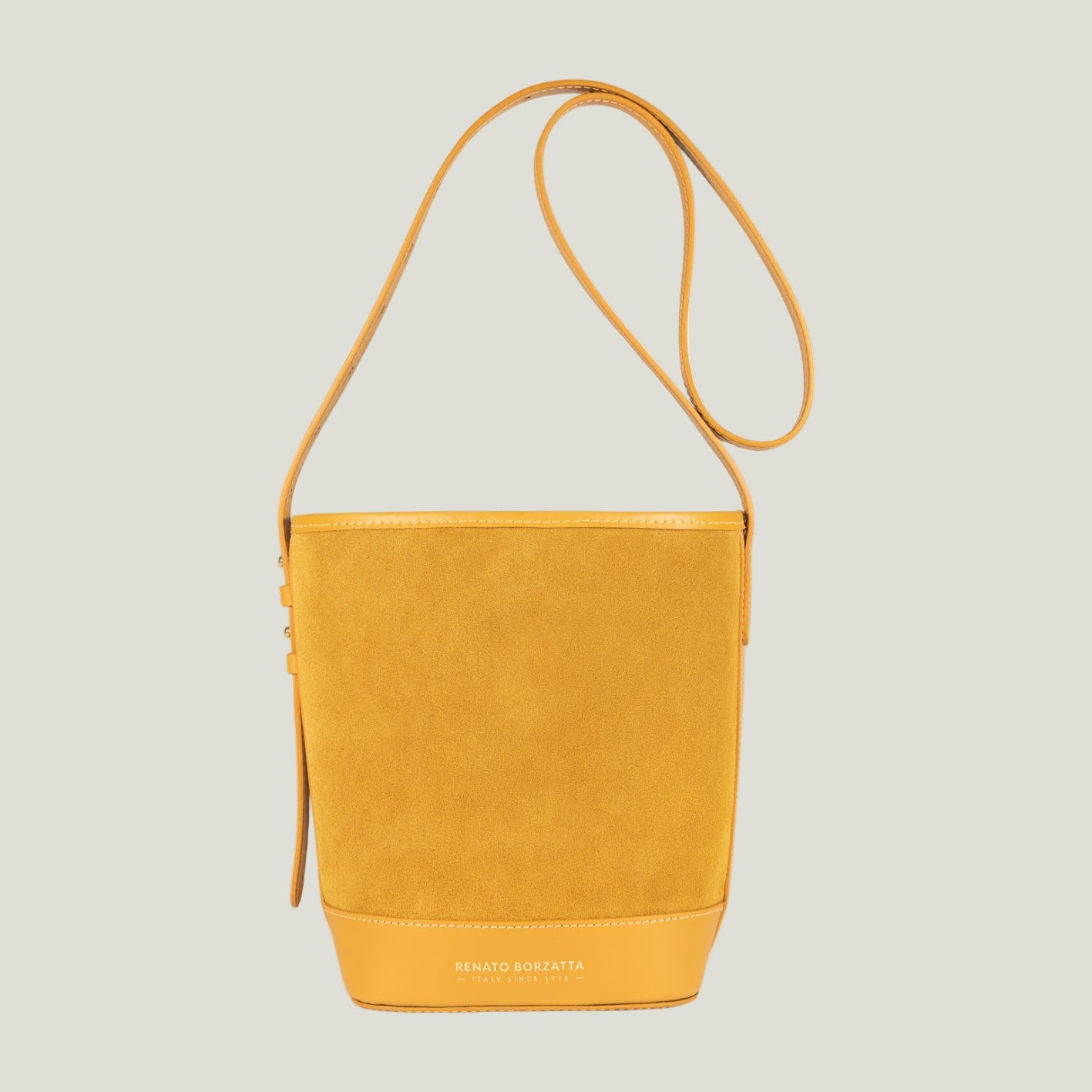 Borsa a Secchiello Donna – Modell BRENDA – Senape