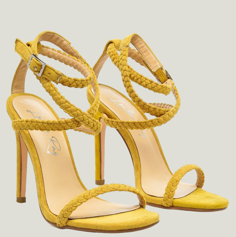 Sherri – High Heeled Faux Suede Sandalen | Elegante Stiletto-Sandaletten