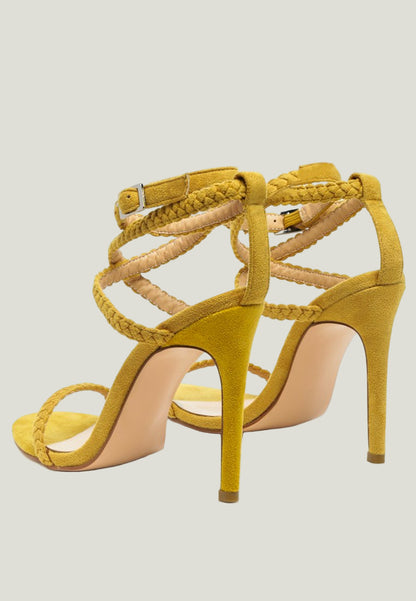 Sherri – High Heeled Faux Suede Sandalen | Elegante Stiletto-Sandaletten