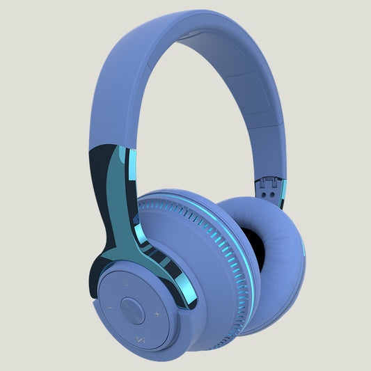 Bluetooth Headphones mit Farbwechsel-LED | Bass Boost, 20h Playtime, 4-in-1 Multifunktion