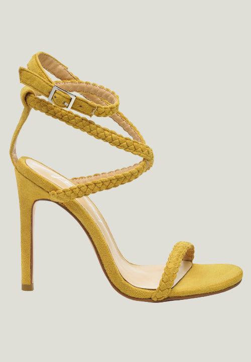 Sherri – High Heeled Faux Suede Sandalen | Elegante Stiletto-Sandaletten